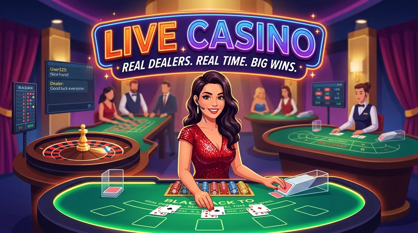 Sloty live casino